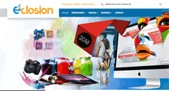 Desktop Screenshot of eclosionmedia.com